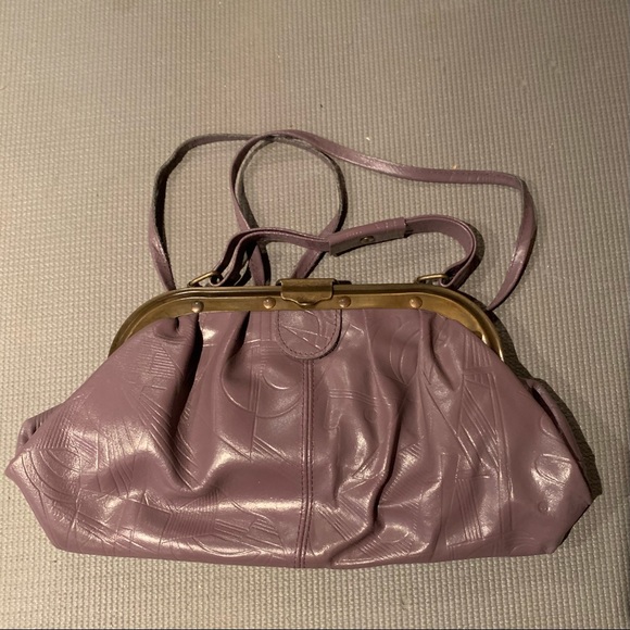 VINTAGE LEATHER purse - Picture 2 of 5